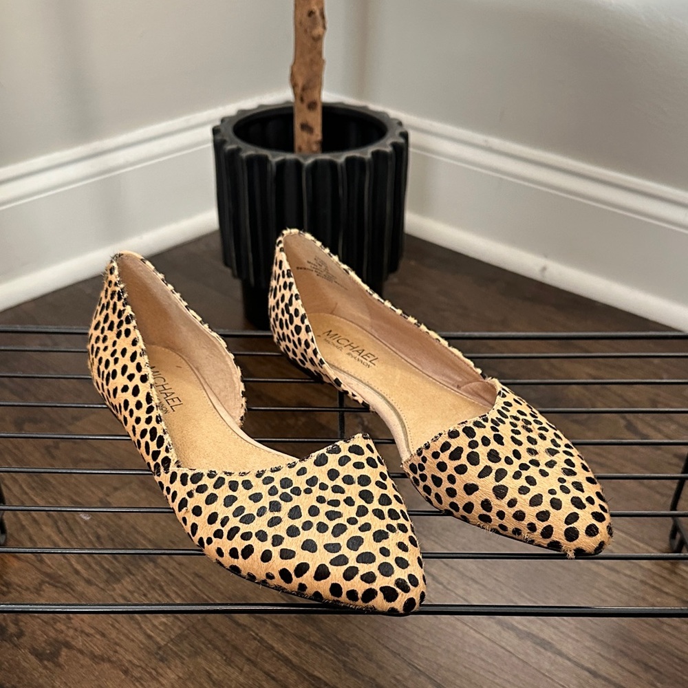 Michael Shannon Leopard Print Flats